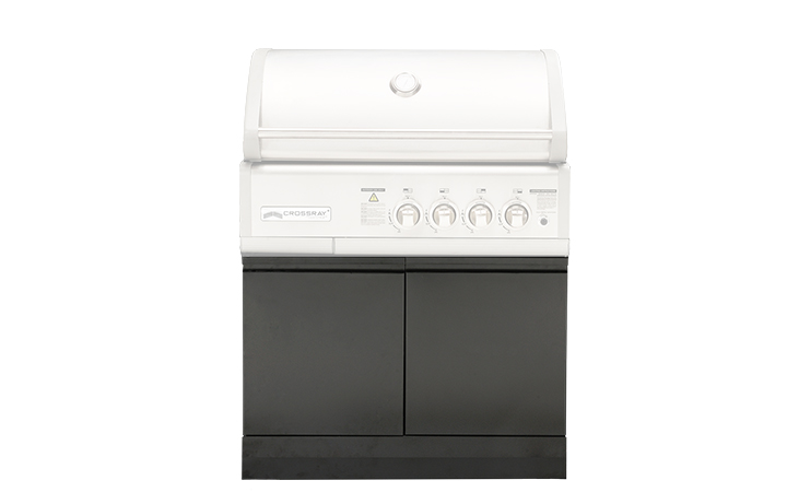 4 burner Cuisine Meuble with kickboard