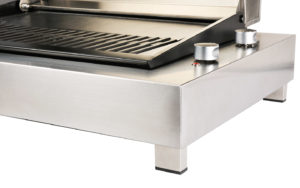 BBQ électrique Stainless Steel Feet