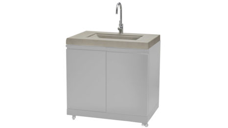 Extérieur cabinet sinktop